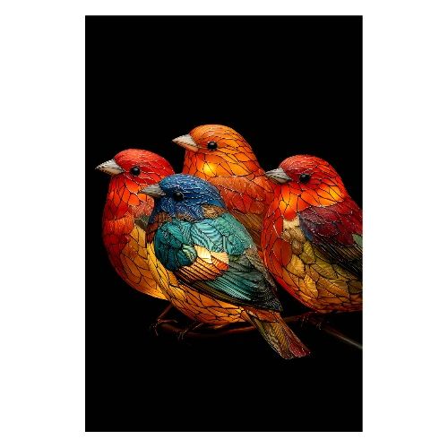 Mosaic Quartet - Poster 8x12