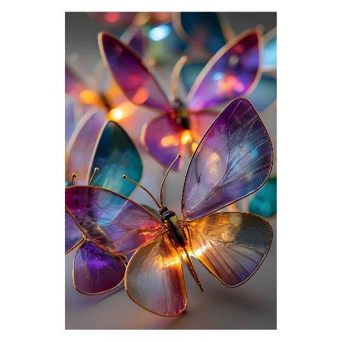 Butterflies: Wings of Gold - Poster 8x12