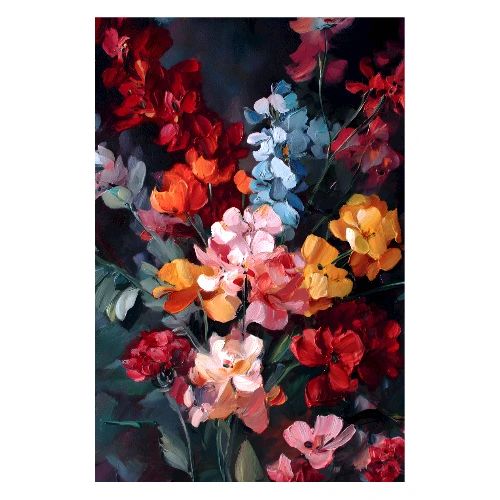 Digital Painting: Color Garden - Poster 8x12