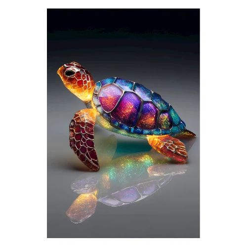 Shimmering Drift - Poster 8x12
