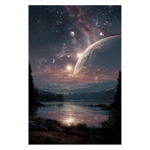 Skies of the Unknown - Poster 8x12