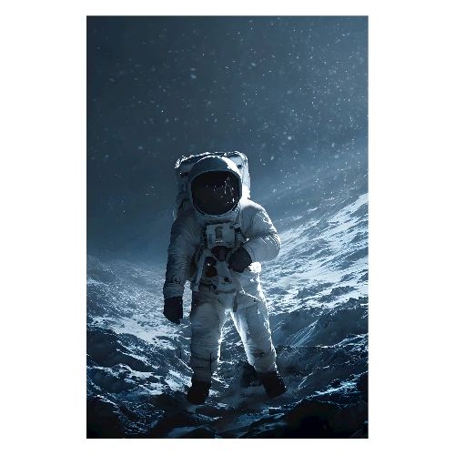 Lone Explorer - Poster 8x12