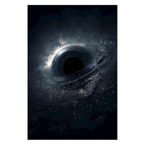 Black Hole: Cosmic Abyss - Poster 8x12