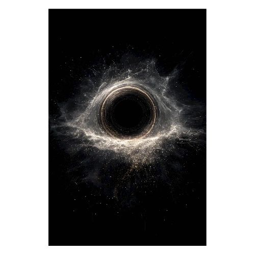 Black Hole: Void Spiral - Poster 8x12