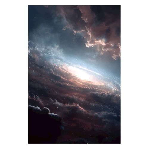Galactic Bloom - Poster 8x12