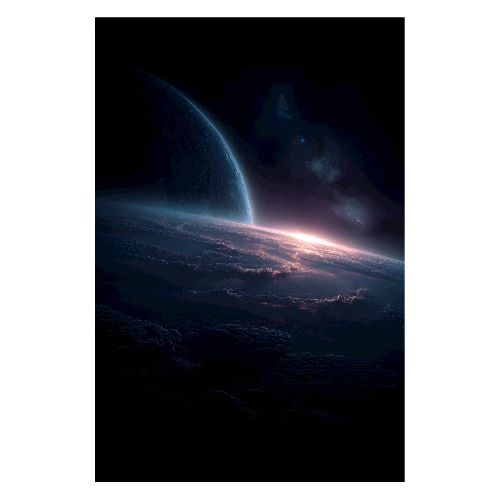 Galactic Sunset - Poster 8x12