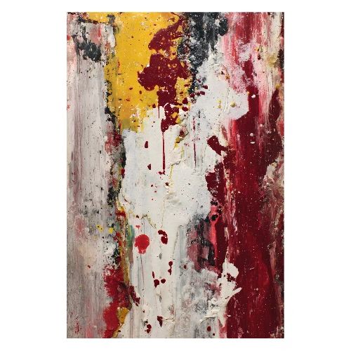 Abstract Art: Storm of Contrast - Poster 8x12