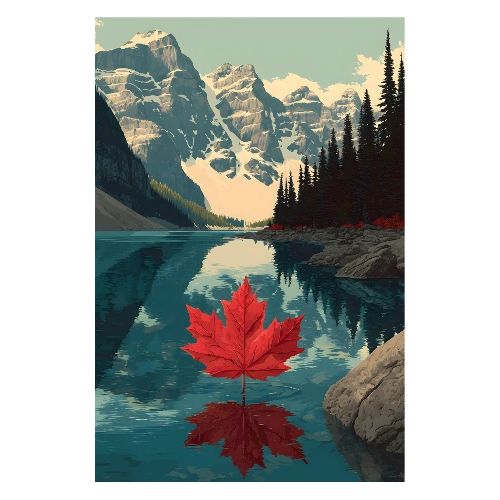 Canada: Reflection of the North - Poster 8x12