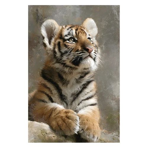 Little Jungle Royalty - Poster 8x12