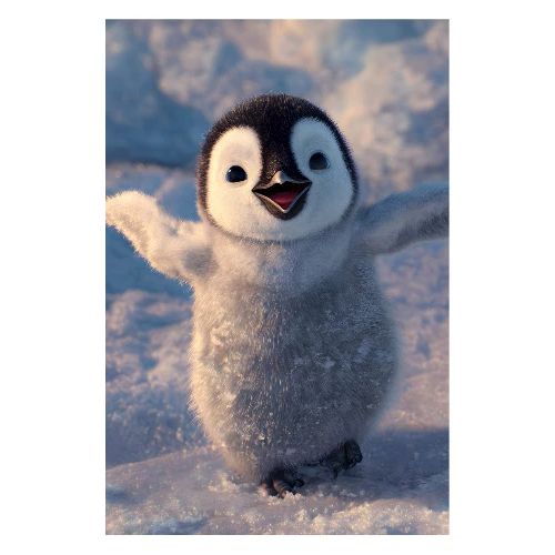 Penguin: Snowy Smile - Poster 8x12