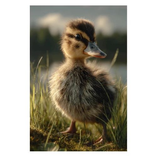 Duck: By the Lake’s Edge - Poster 8x12
