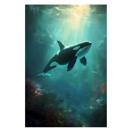 Orca: Majesty Beneath - Poster 8x12