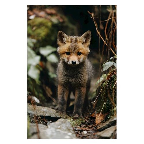 Fox: Forest Charm - Poster 8x12