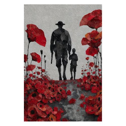 Remembrance Day: Guiding Light - Poster 8x12