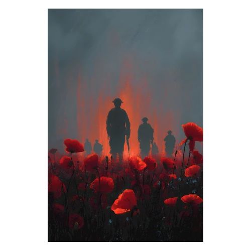 Remembrance Day: Silent Procession - Poster 8x12