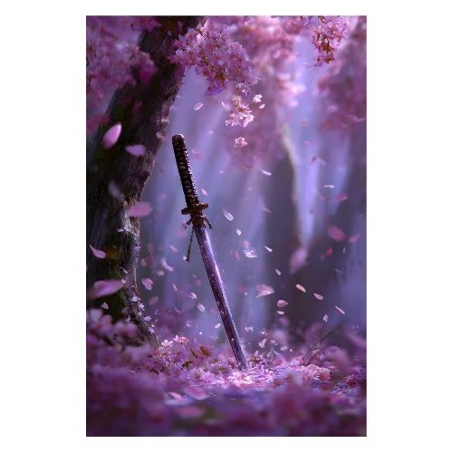 The Silent Bloom of the Blade - Poster 8x12