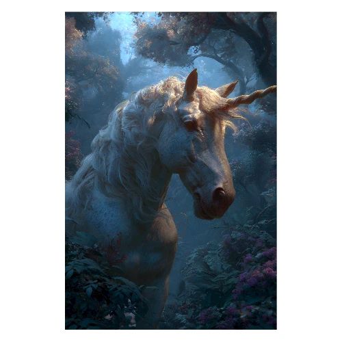 Guardian of the Enchanted Grove - Poster 8x12