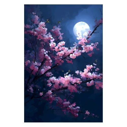 Whispers of the Moon - Poster 8x12