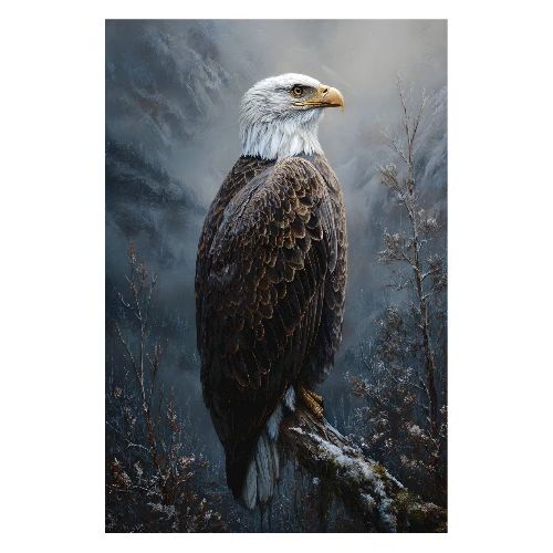 Eagle: Guardian of the Peaks - Poster 8x12