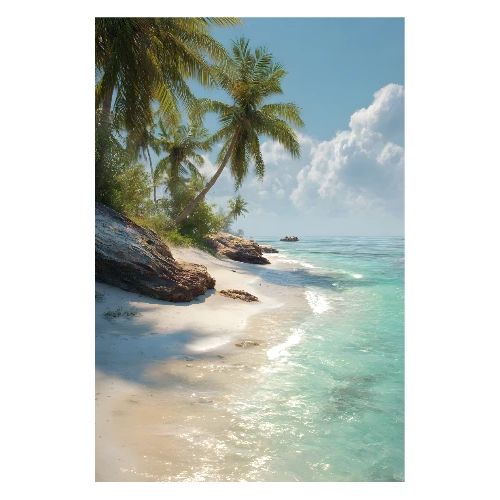 Azure Tranquility - Poster 8x12