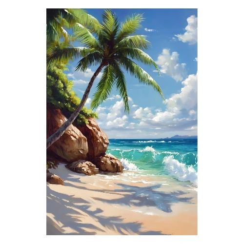 Seaside Harmony - Poster 8x12