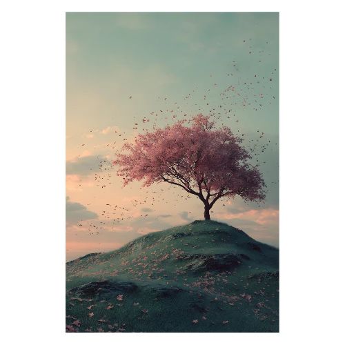 Petals of Dawn - Poster 8x12