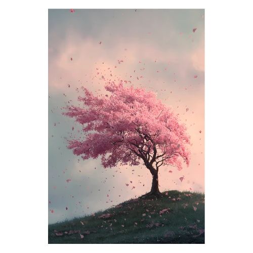 The Hill of Spring - Poster 8x12
