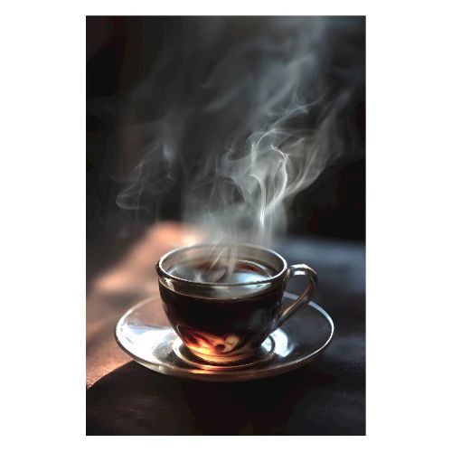 Coffee: Morning Brew Glow - Poster 8x12
