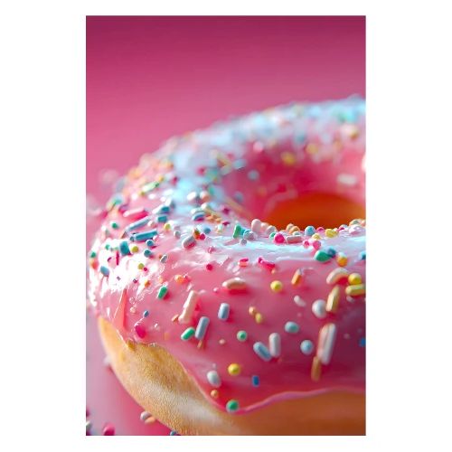 Donut: Strawberry Glaze Glow - Poster 8x12