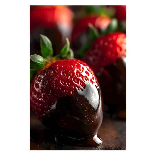 Berry & Cocoa Bliss - Poster 8x12