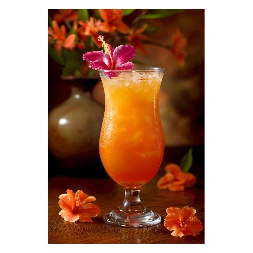 Orange Bloom Fusion - Poster 8x12