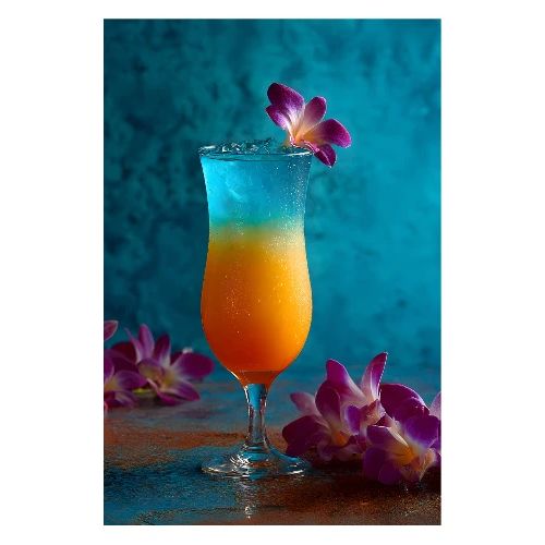 Sunset-to-Sea Cocktail - Poster 8x12
