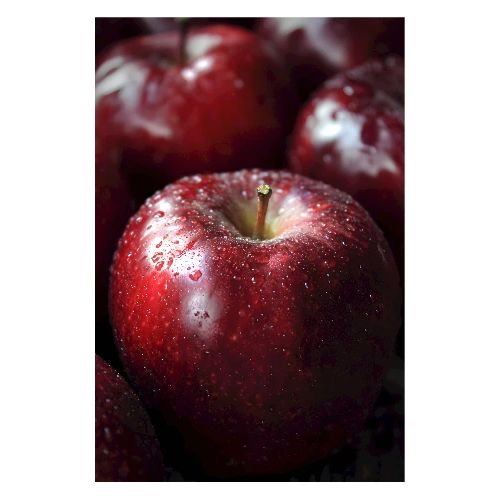 Dew-Kissed Apples - Poster 8x12