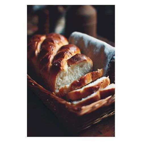 Basket of Fresh Slices - Poster 8x12