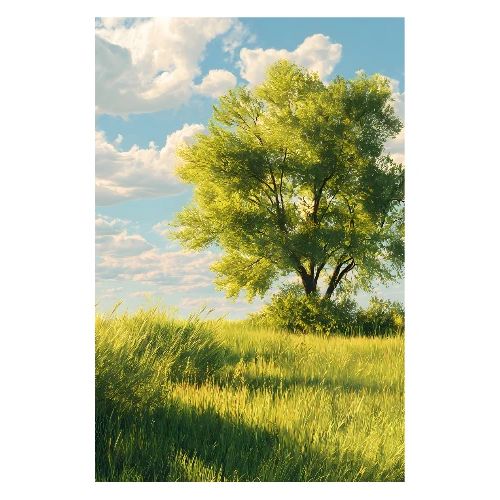 Shadows Across the Summer Field - Poster 8x12
