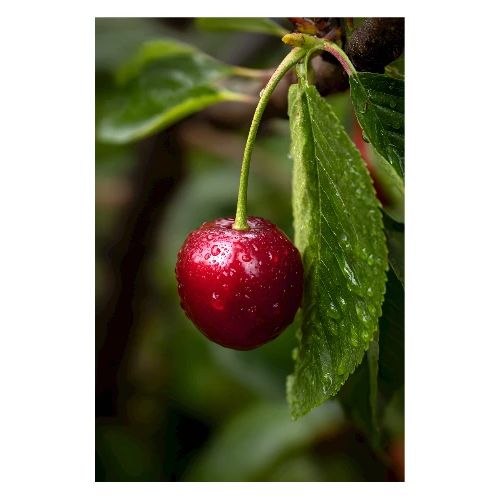 Cherry: Dewdrop Ruby - Poster 8x12