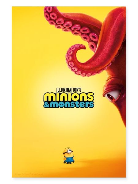 Minions Movie Poster Minions And Monsters