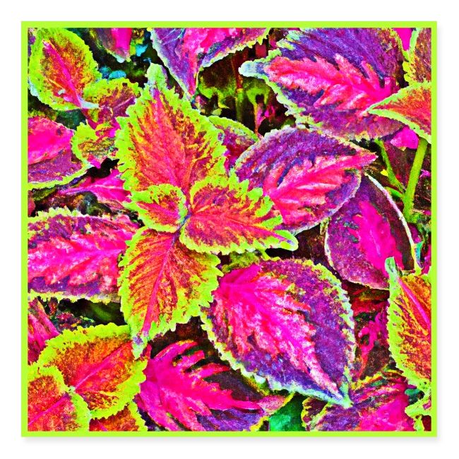 Vivid ChromaLeaf Harmony Pattern