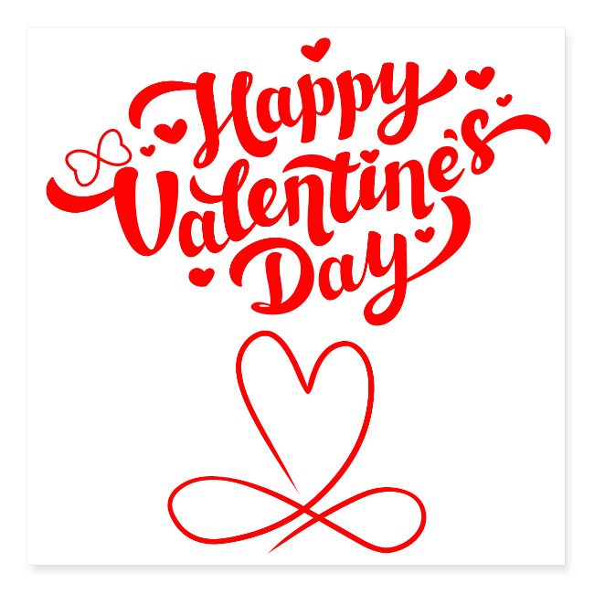 Valentine's Day Designs of Love and Infinity.
