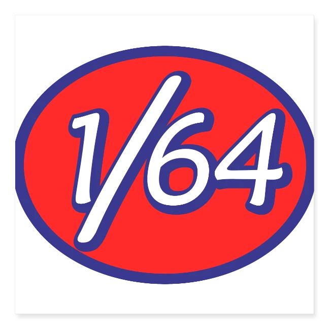 One Sixty Four -- vintage auto inspired oval