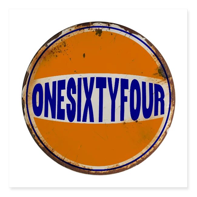 One Sixty Four --vintage auto inspired orange