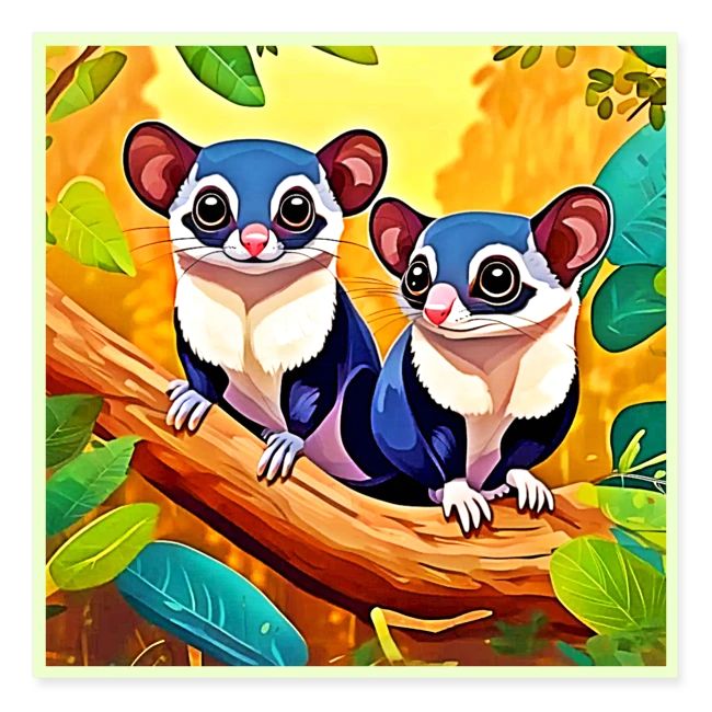 Cute Sugar Gliders