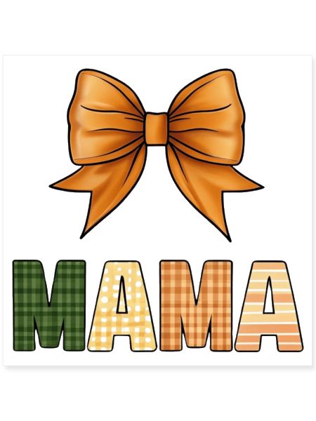 Rustic Gingham Mother Design