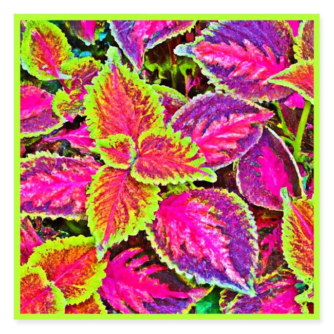 Vivid ChromaLeaf Harmony Pattern