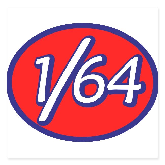 One Sixty Four -- vintage auto inspired oval