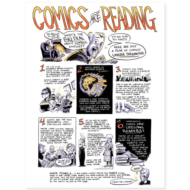 Comics Are Reading