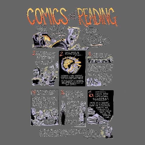 Comics Are Reading - Poster 18x24