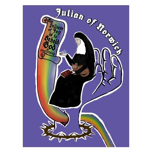 Fullness of Joy purple - Poster 18x24