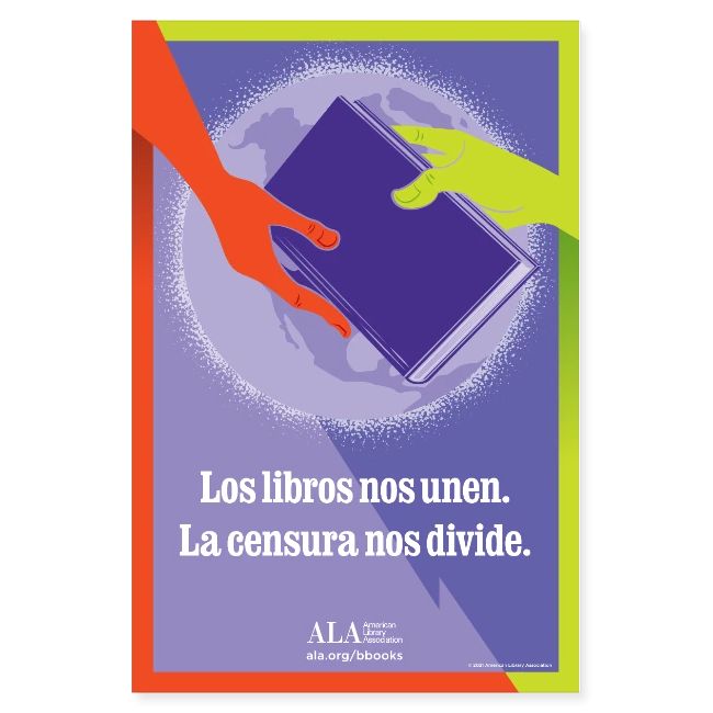 Books Unite Us Poster (Spanish)