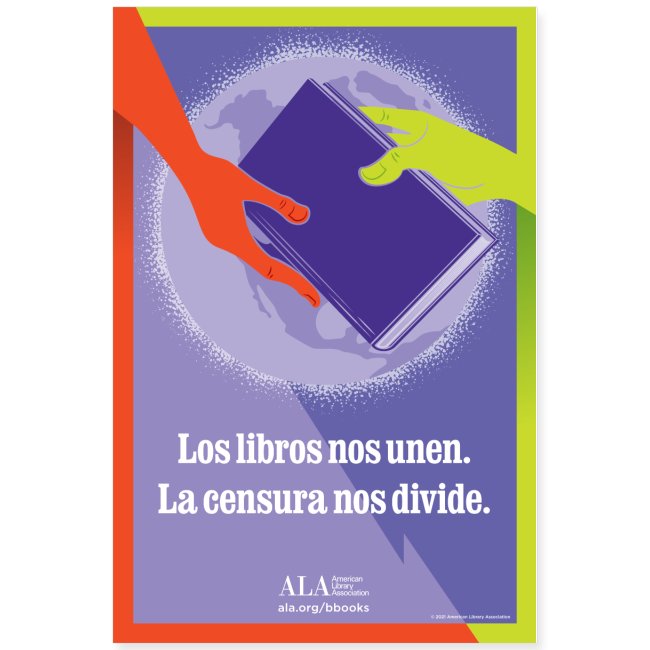 Books Unite Us Poster (Spanish)